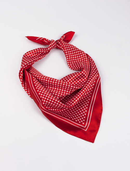 Red French Handkerchief