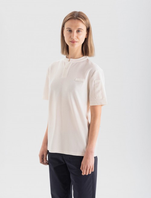 Polo Lacey Unisexe - Écru