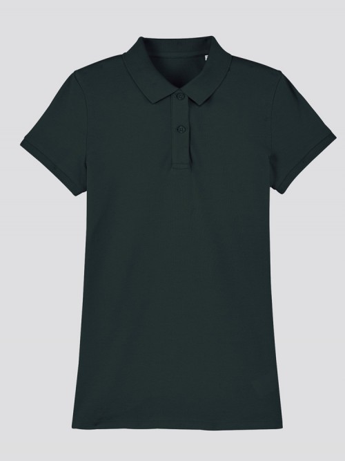 Polo Negro Mujer