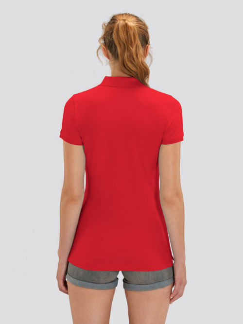 Women’s Red Polo
