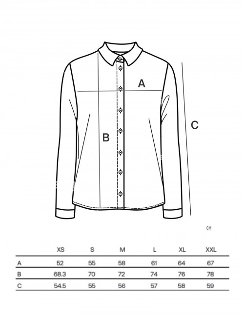 Sizing Camicia Poplin Donna Bianca