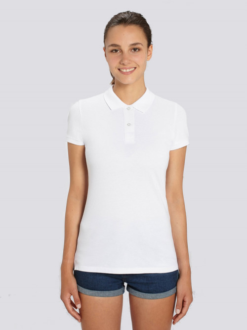 Women’s White Polo