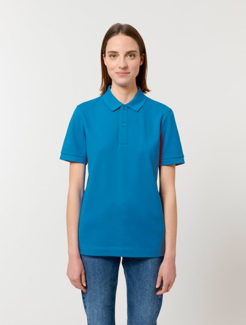 Polo MC Blu Reale Unisex