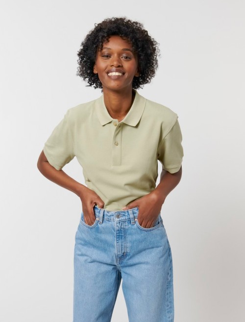 Polo MC Sage Unisex