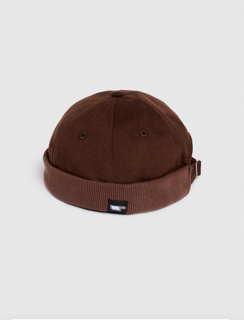 Brown Skull Cap