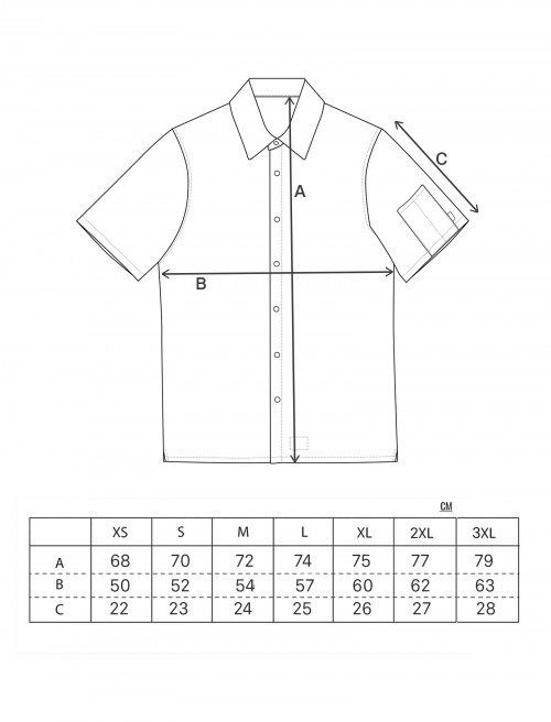 Sizing Camicia Square Bianca