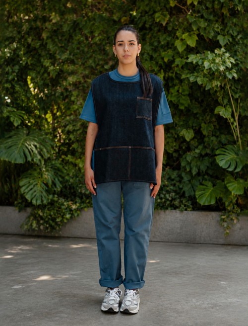 Grembiule Moka Denim