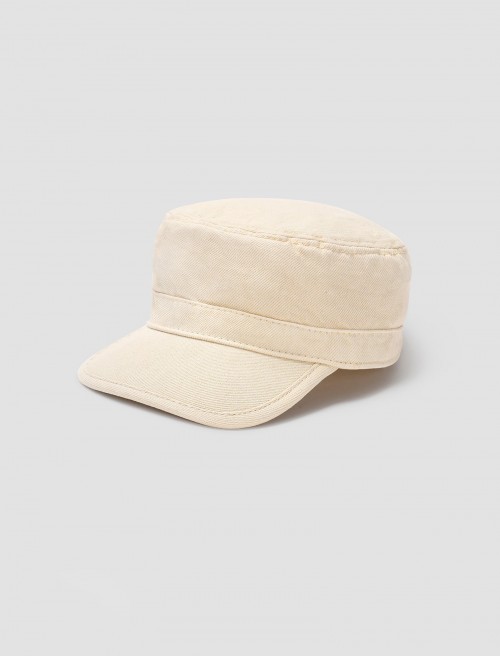 Casquette Worker Tone Ecru