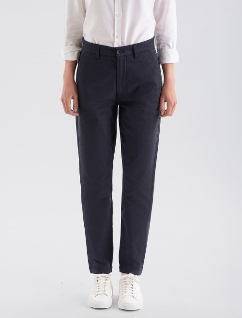 Pantalón Chino Mujer - Navy