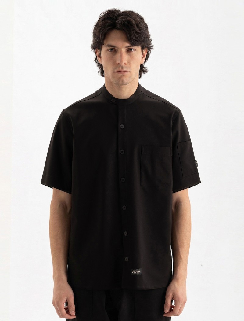 Camicia da cuoco nera
Camicia da cuoco nera di alta qualità e molto confortevole