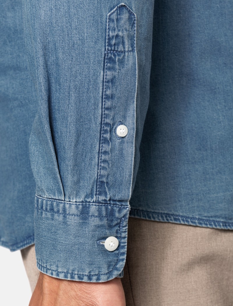 01 Men’s Light Denim Shirt