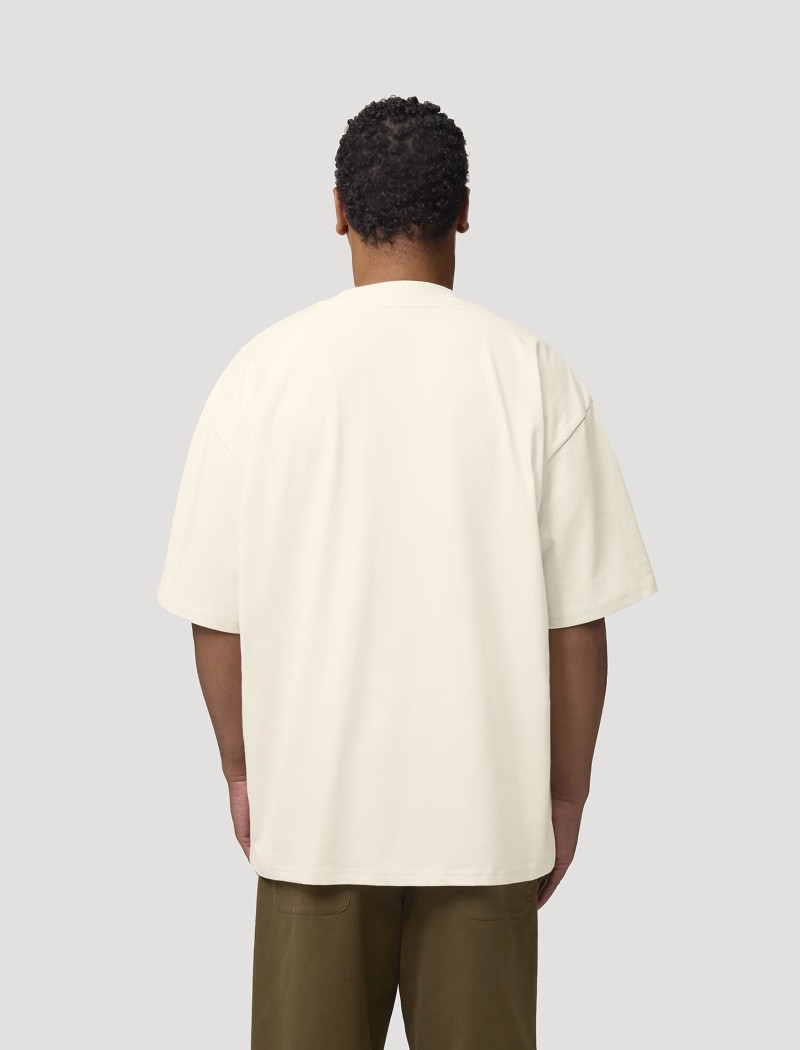 5 Camiseta Oversized Natural Raw