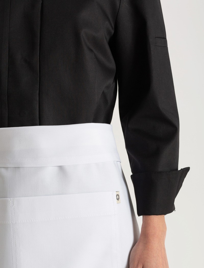 Lang Schürze - Weiß Lang Schürze - Weiß