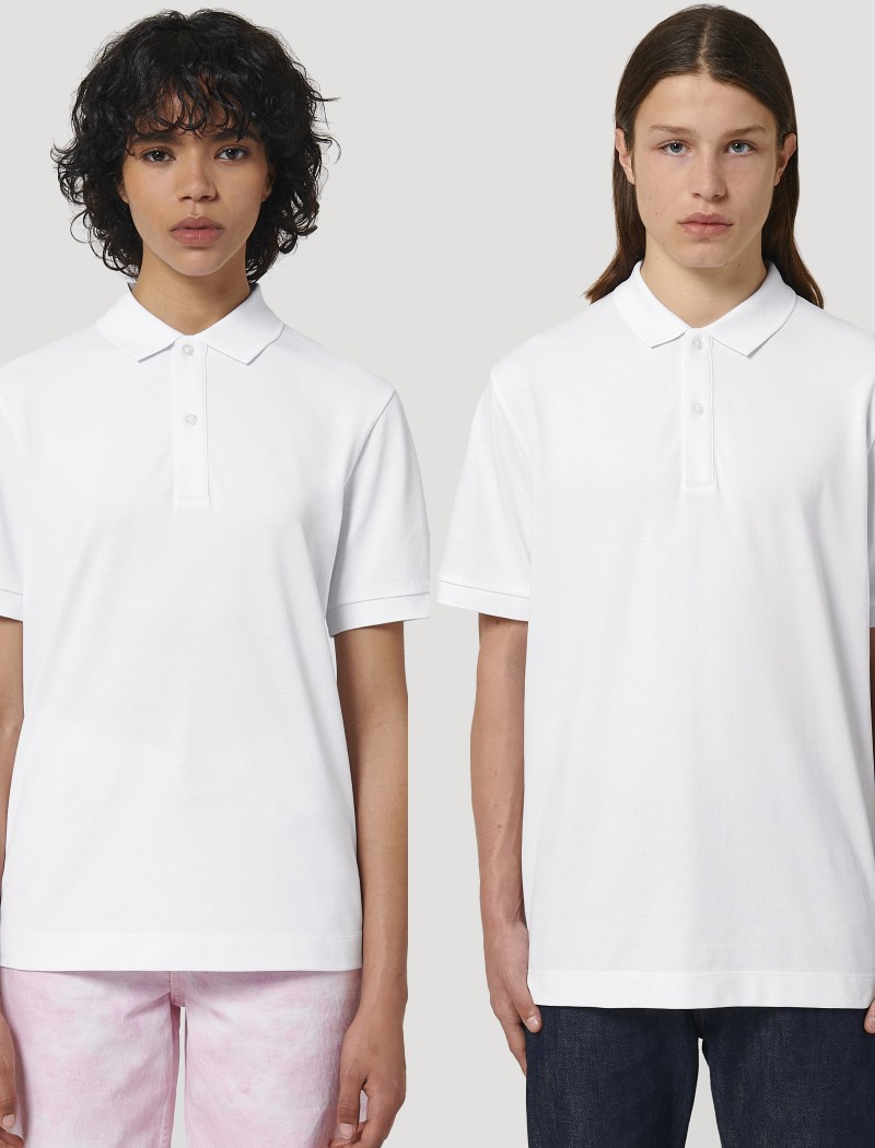 White Polo for uniforms Women’s White Polo for uniforms