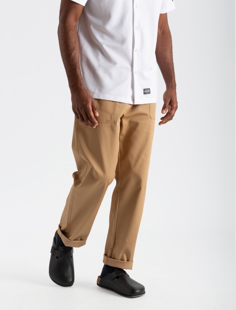 Pantaloni Regular Chef Sabbia Pantaloni Regular Chef Sabbia