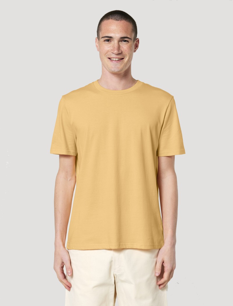Unisex yellow t-shirt Green army t-shirt man