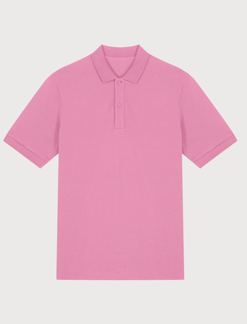 Polo unisexe MC Bubble Pink Polo unisexe MC Bubble Pink