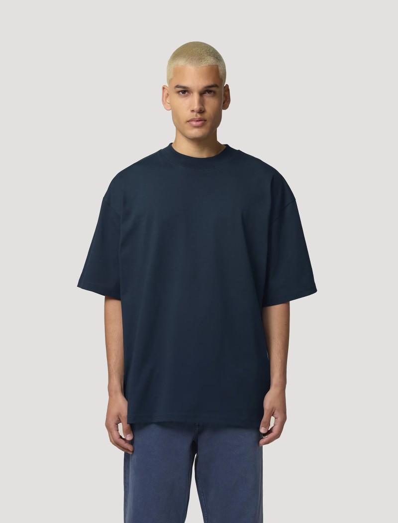 2 Camiseta Oversized French Navy