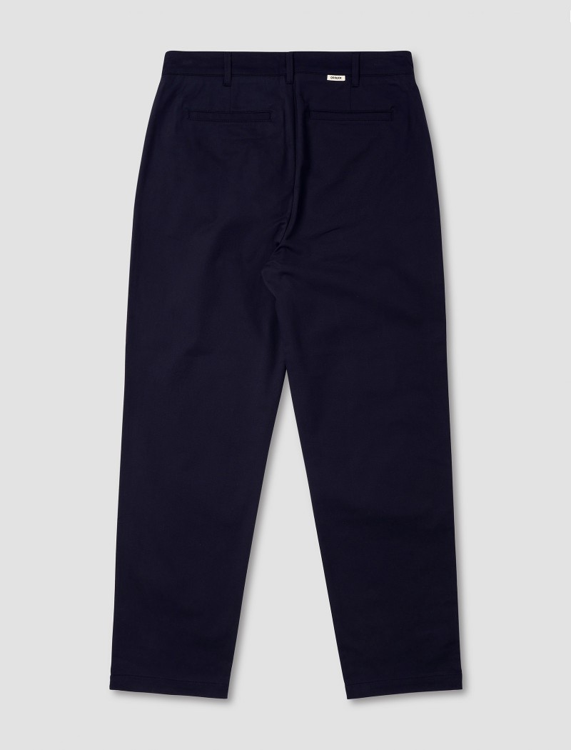 Pantaloni Chino Uomo Navy Pantaloni Chino Uomo Navy