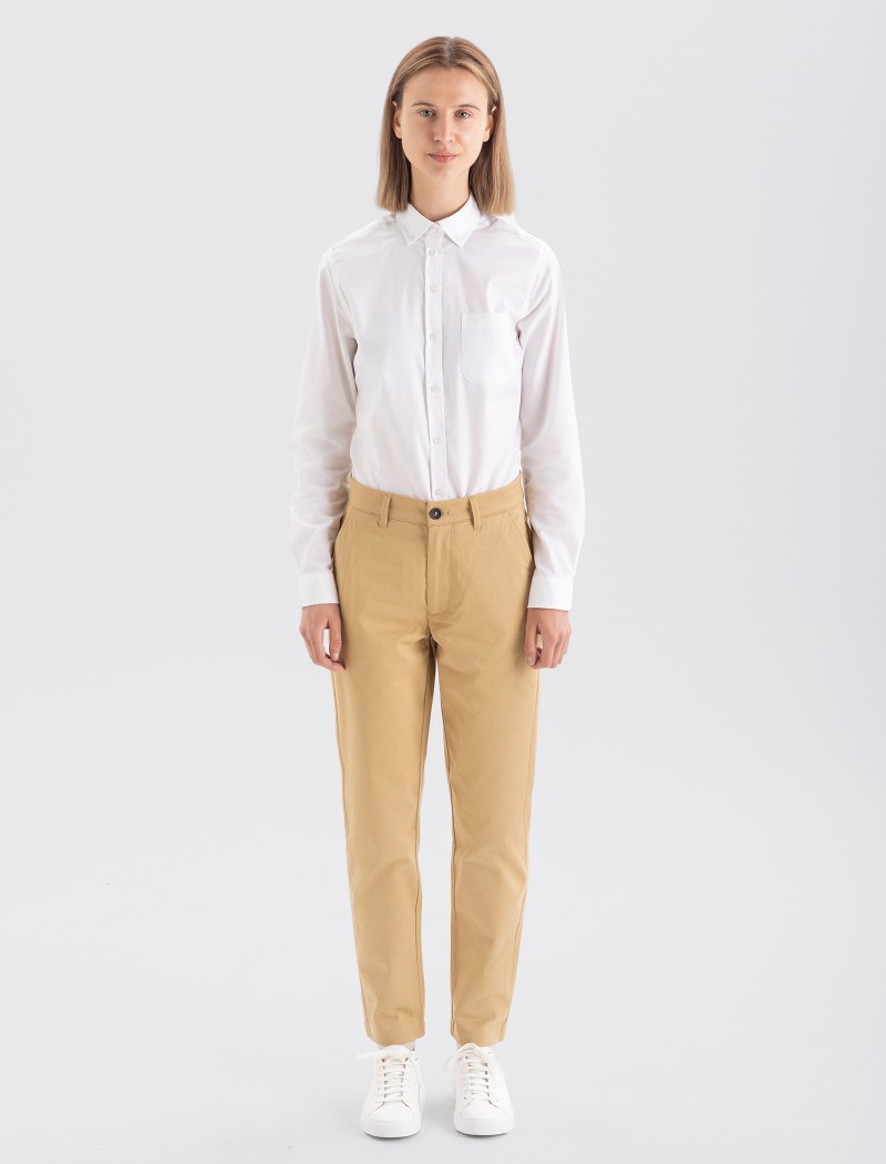 Pantaloni Chino Donna Sand Pantaloni Chino Donna Sand