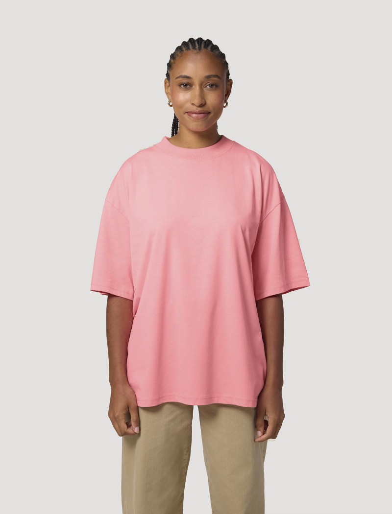 3 Camiseta Oversized Pink Joy