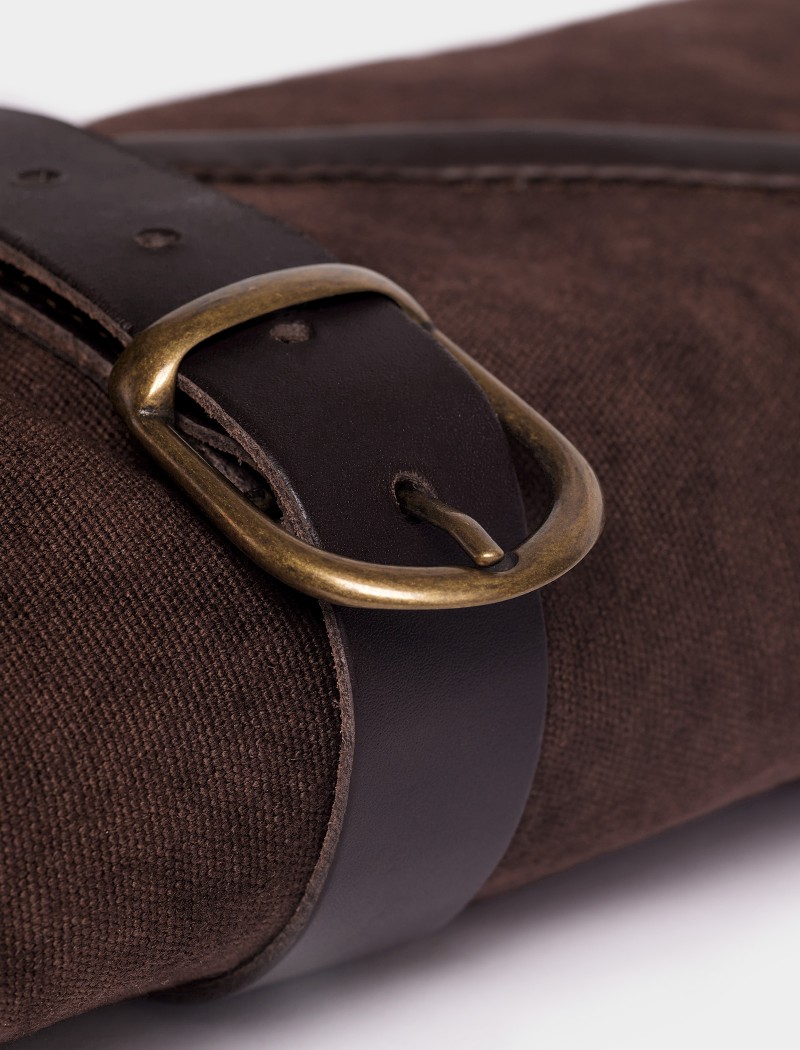 Messer-Rolltasche - Braun Messer-Rolltasche - Braun