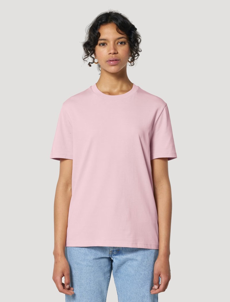 Camiseta rosa unisex Camiseta rosa unisex par tu uniformidad