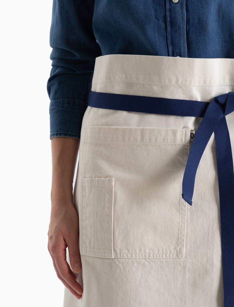 zz Delantal Loom Short Blue