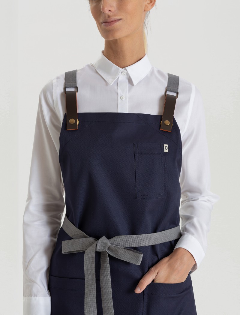 Garbo Schürze - Blau Garbo Schürze - Blau