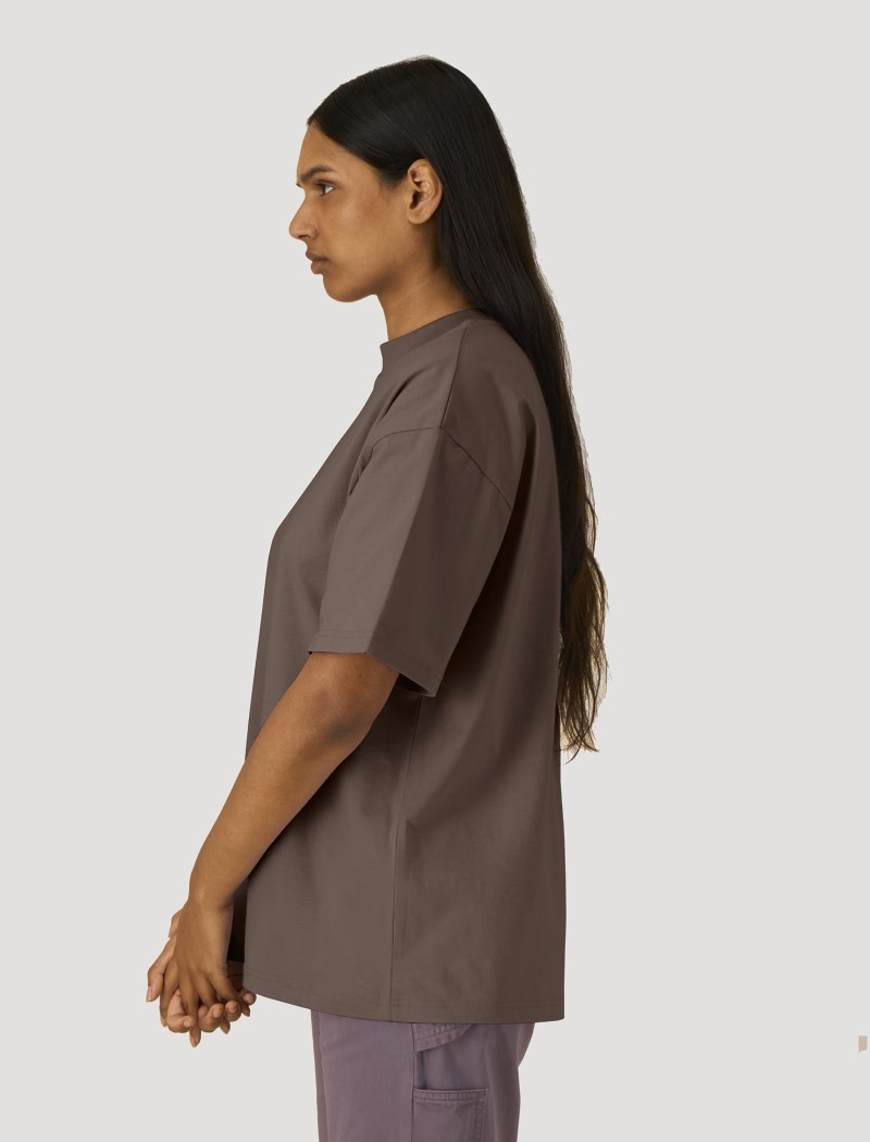 3 Camiseta Oversized Mocha