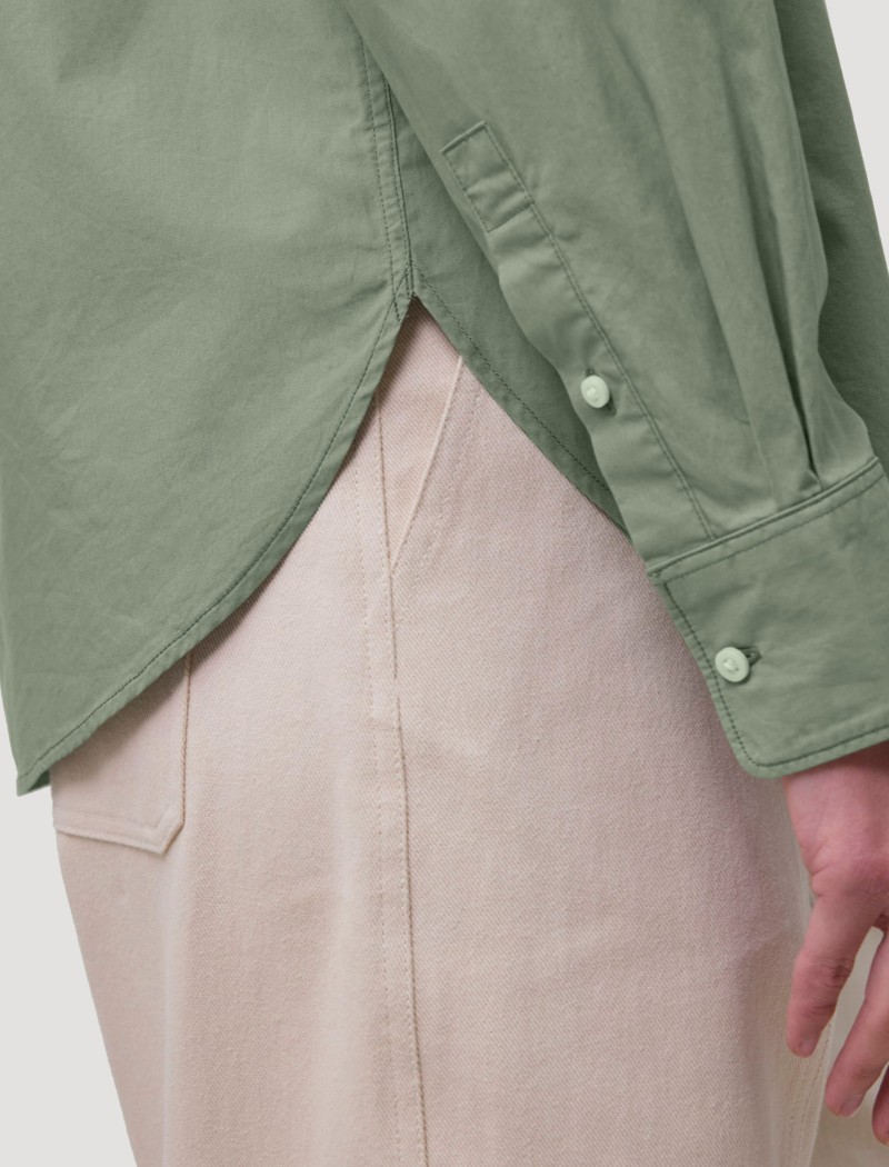 4 Camisa Popelín Mujer Soft Khaki