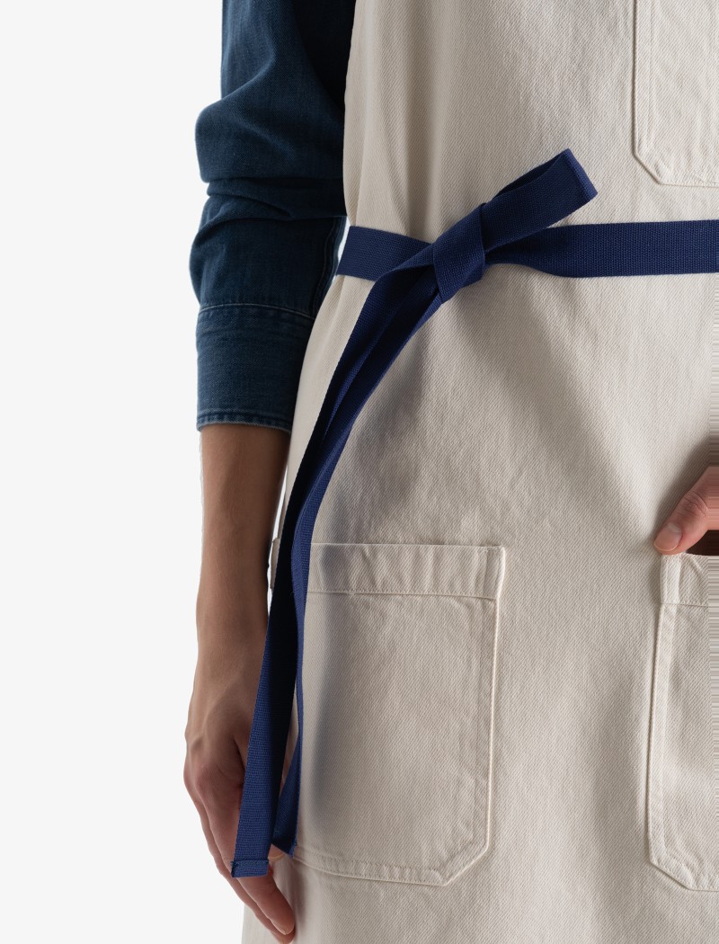 11 Delantal Loom Long Blue
