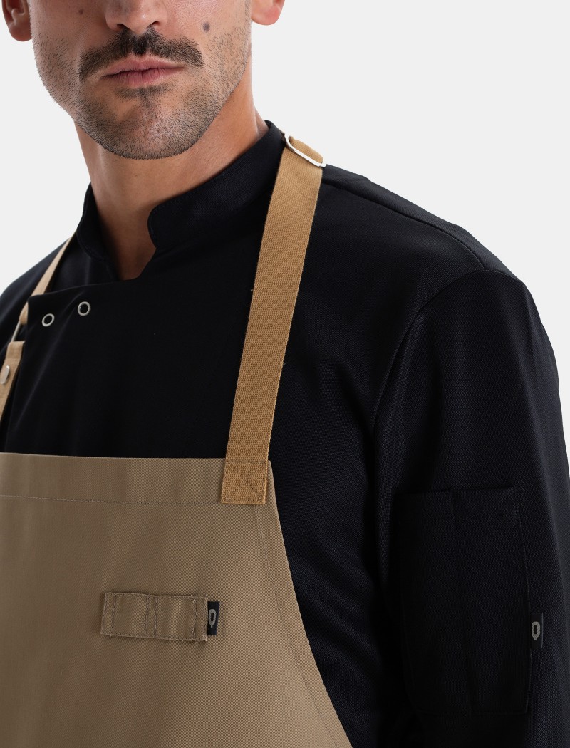 6 Delantal Clipper Cream