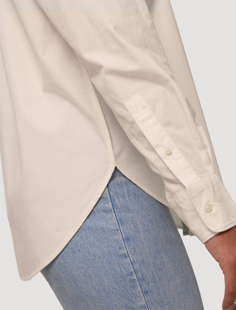 Camicia Donna Popeline Cream Camicia Donna Popeline Cream