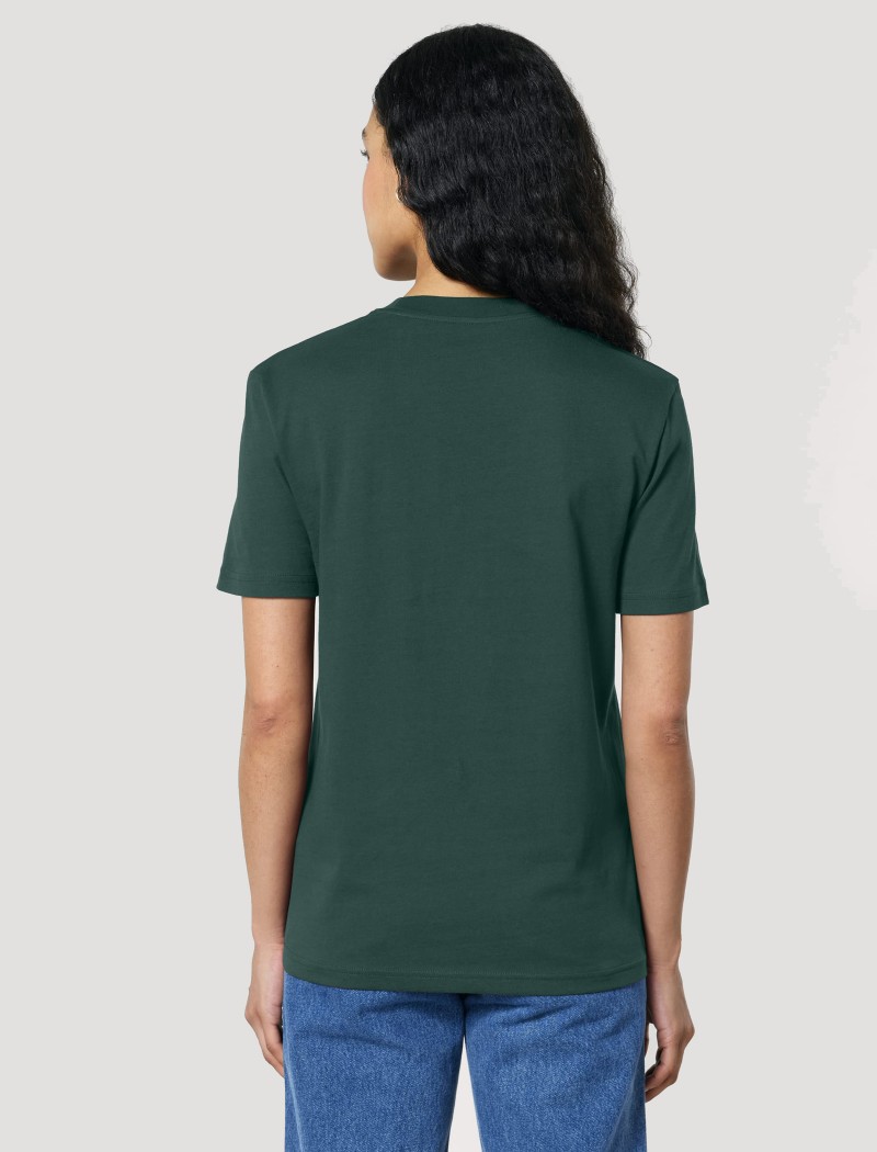 Bottle Green-3 Unisex Glazed Green T-Shirt