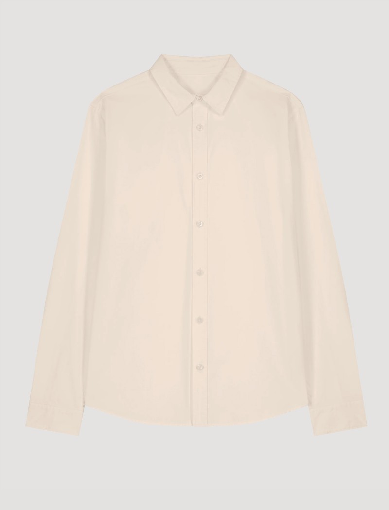 Camicia Donna Popeline Cream Camicia Donna Popeline Cream