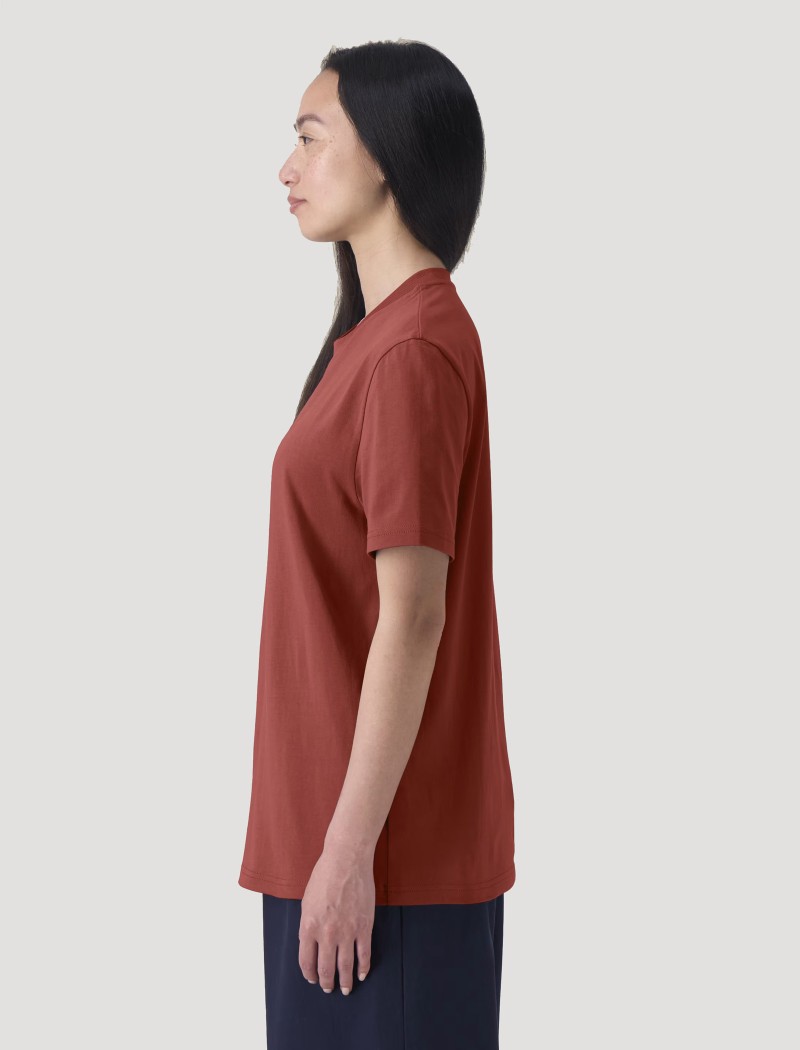 5 Camiseta Unisex Earthy Red