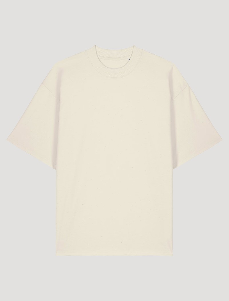 6 Camiseta Oversized Natural Raw