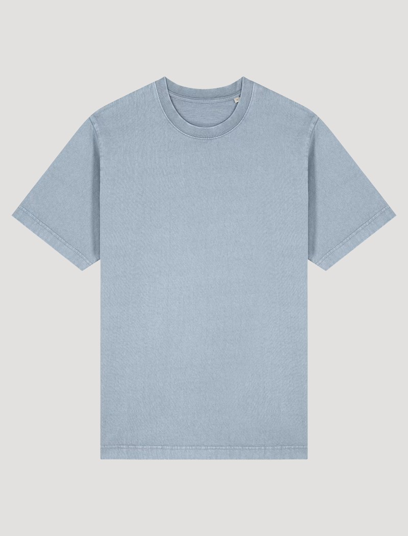 6 Camiseta Vintage Blue Stone