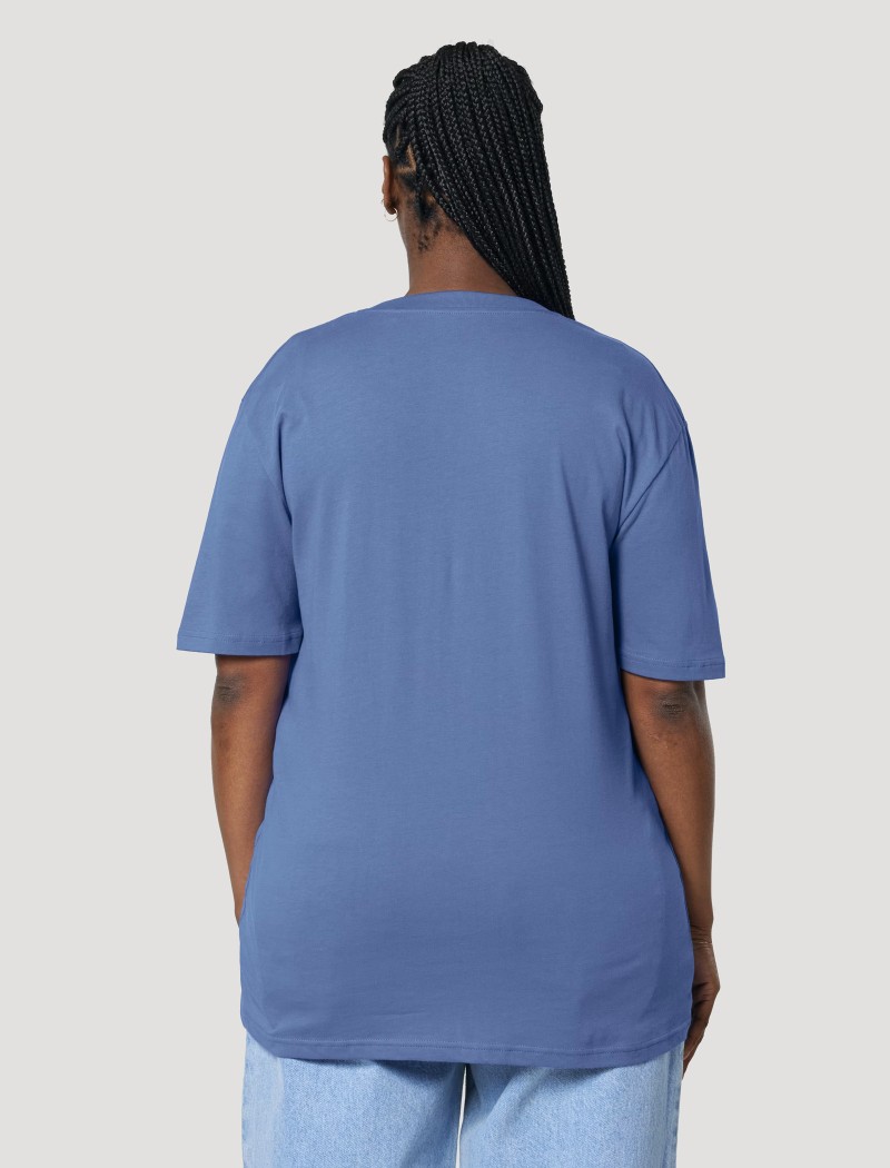 6 Camiseta Unisex Bright Blue
