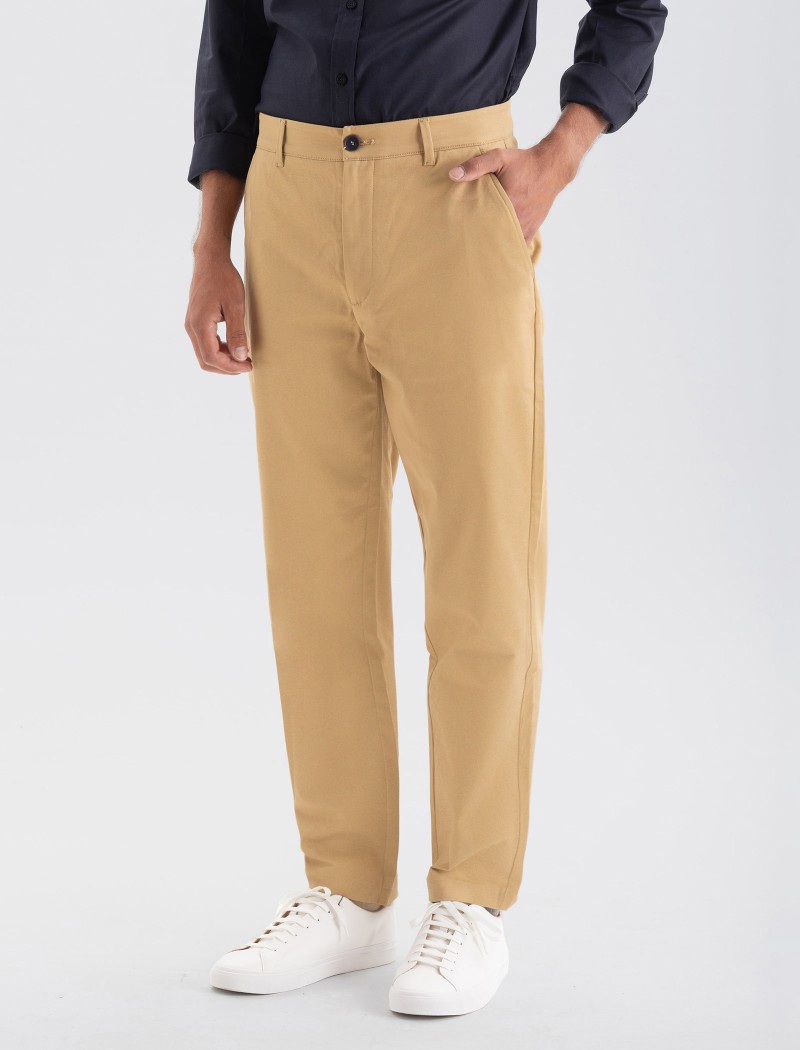 Chino-Hose Herren - Sand Chino-Hose Herren - Sand
