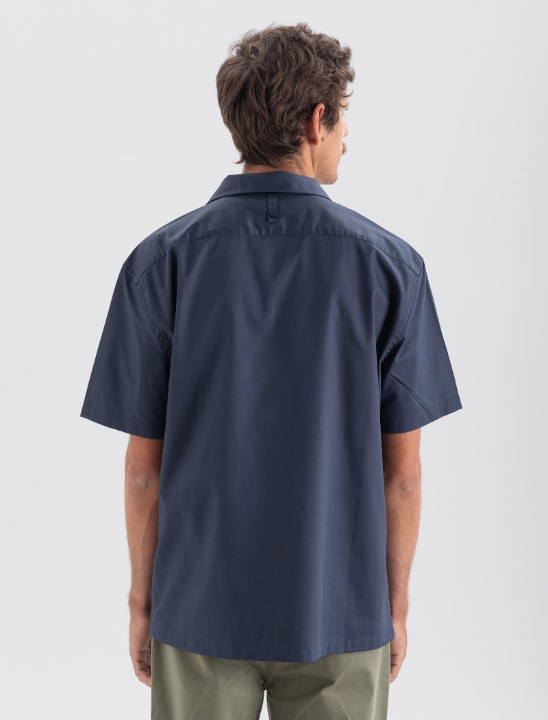 Camisa unissexo Pulse - Petrol Camisa unissexo Pulse - Petrol
