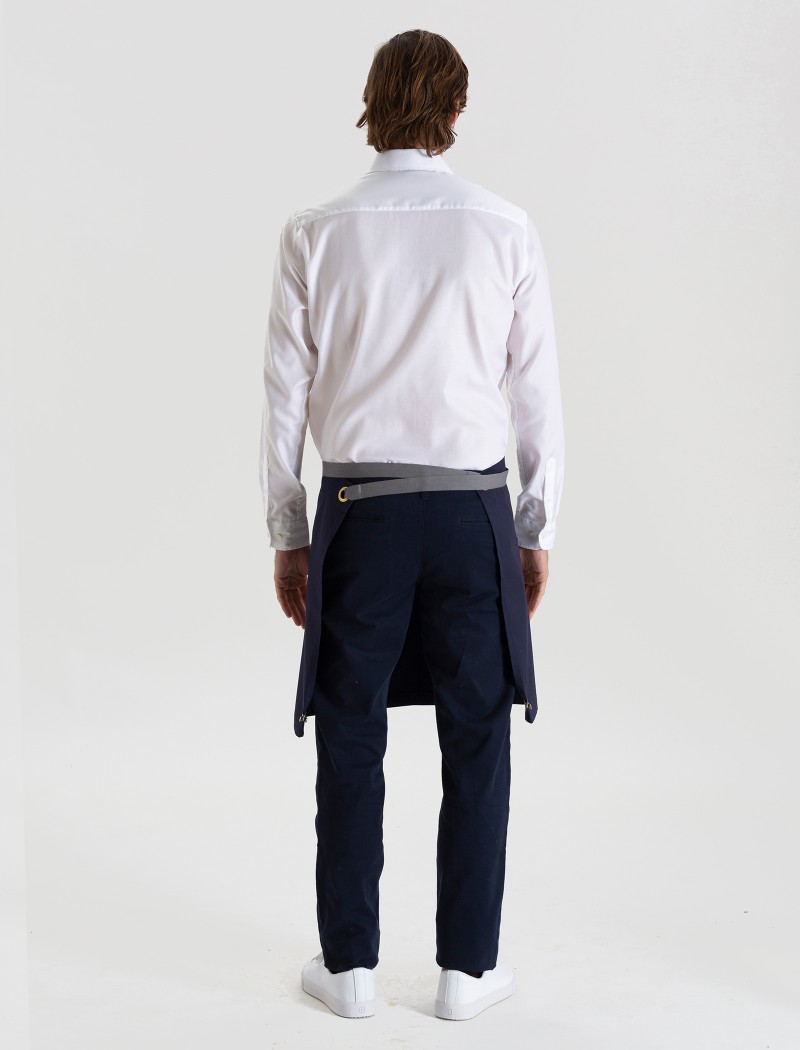 Avental Midi Azul Avental Midi Azul