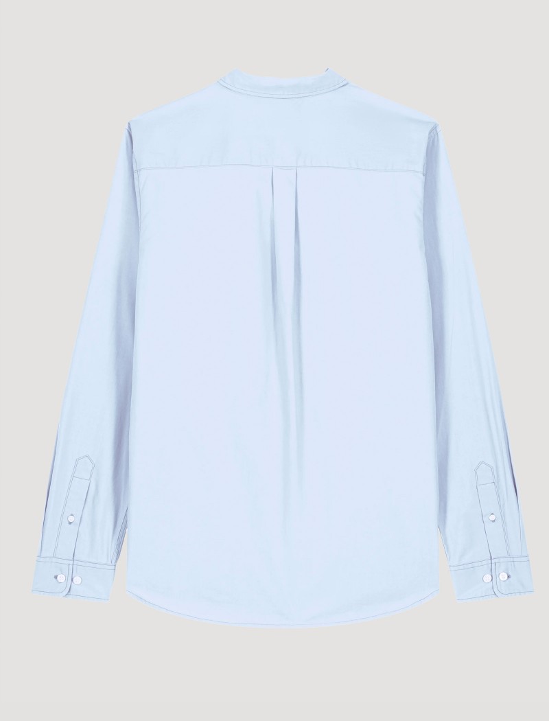 Popeline-Hemd Damen - Blue Popeline-Hemd Damen - Blue