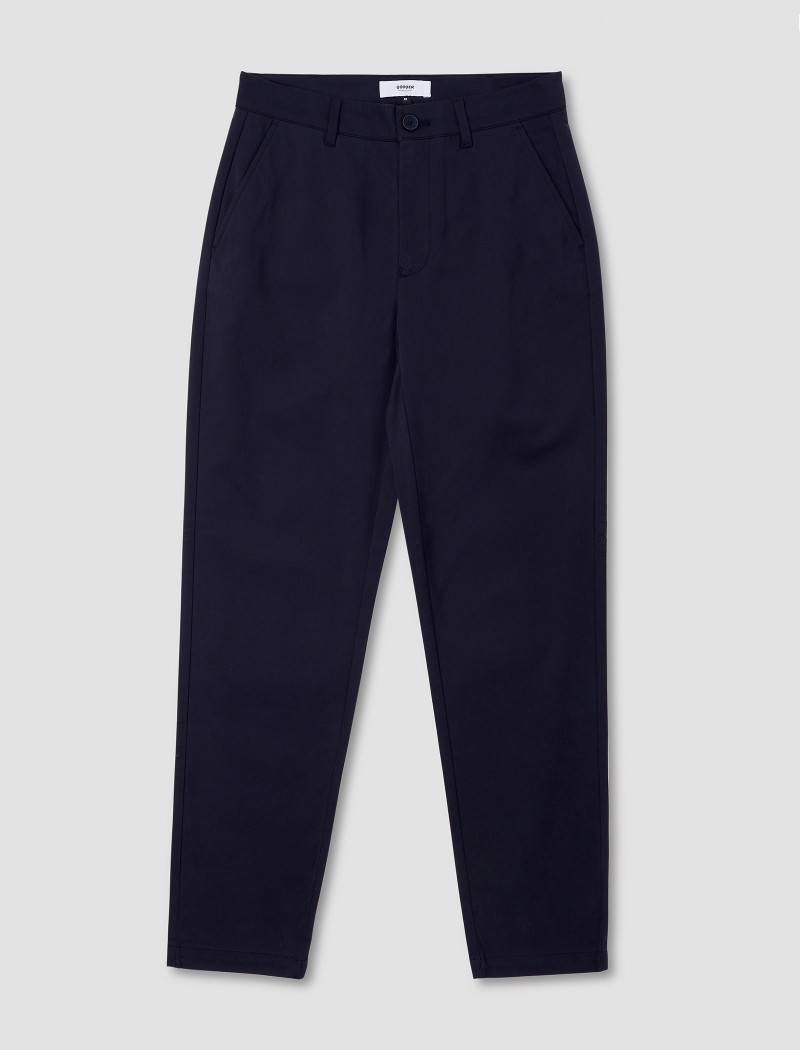 Pantalon Chino Femme Navy Pantalon Chino Femme Navy