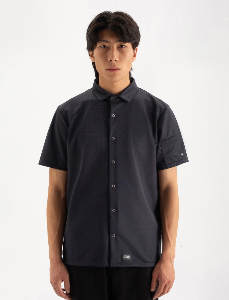 Chemise Square Noirblue Chemise Square Noirblue