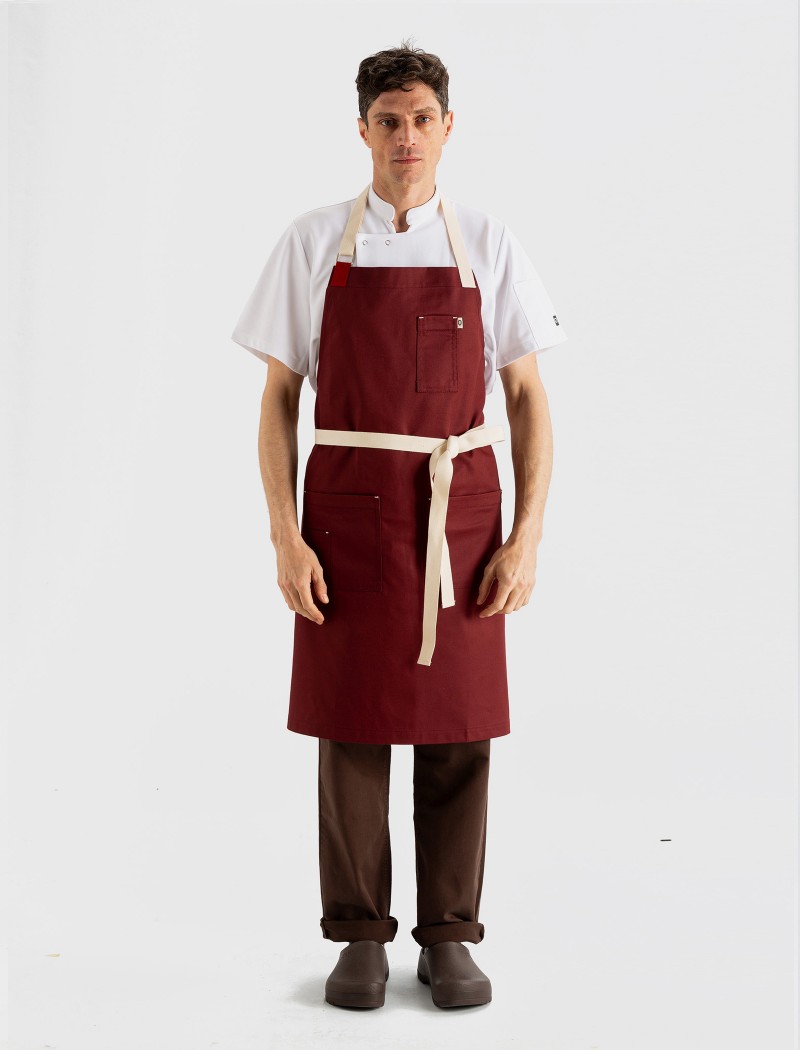 Red chef apron Red chef apron
