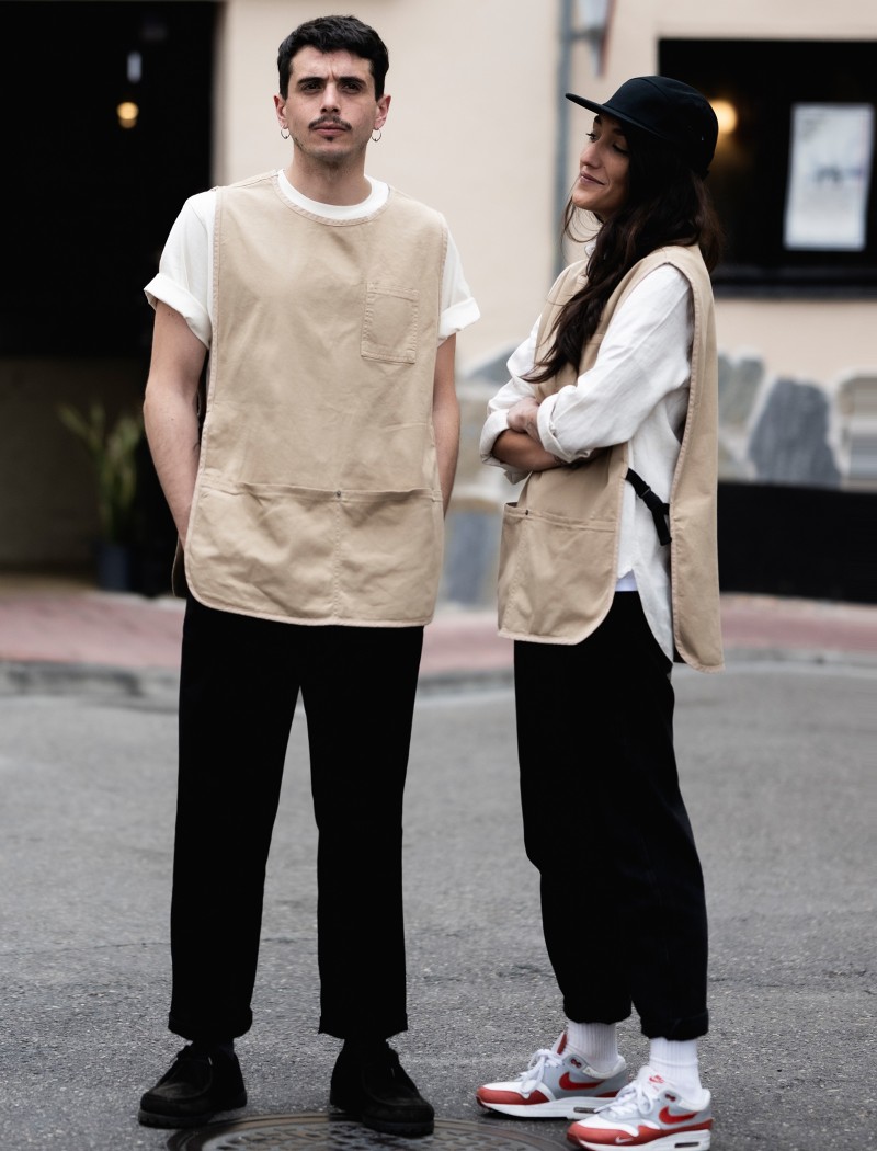 Moka Schürze - Sand Moka Schürze - Sand