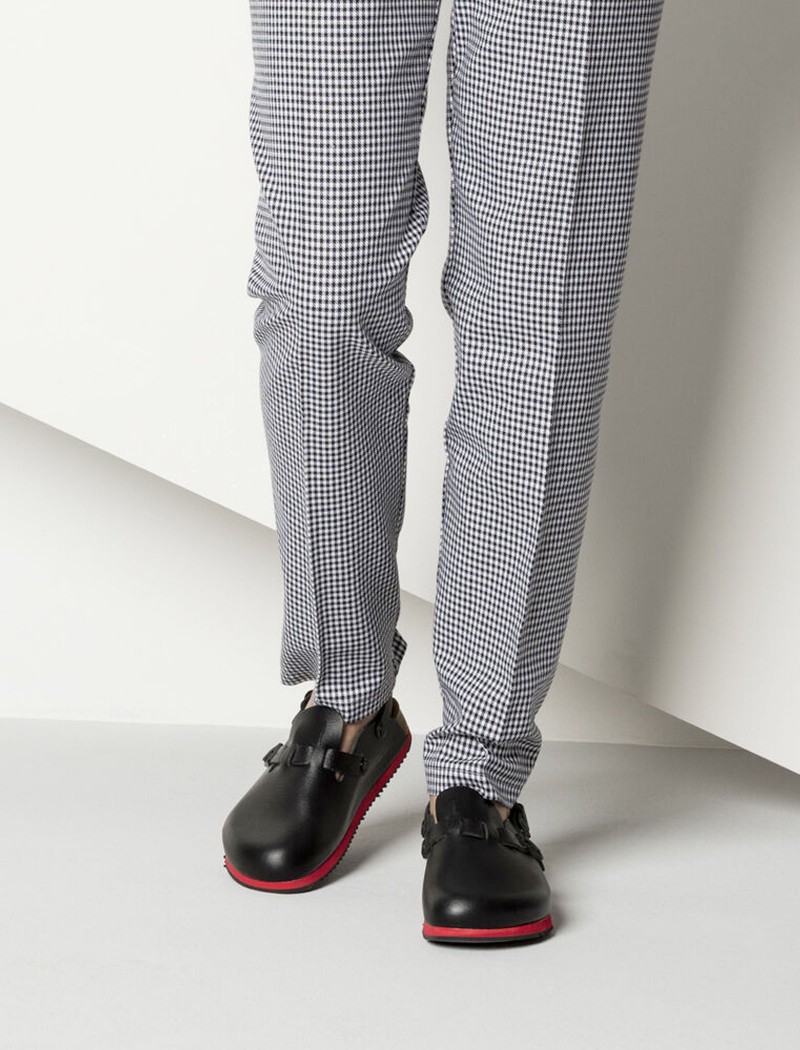 Birkenstock Kay SL Preto/Vermelho Birkenstock Kay SL Preto/Vermelho