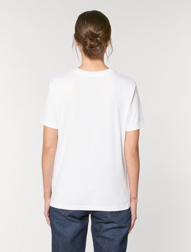 blanco-6 Camiseta Unisex Blanca